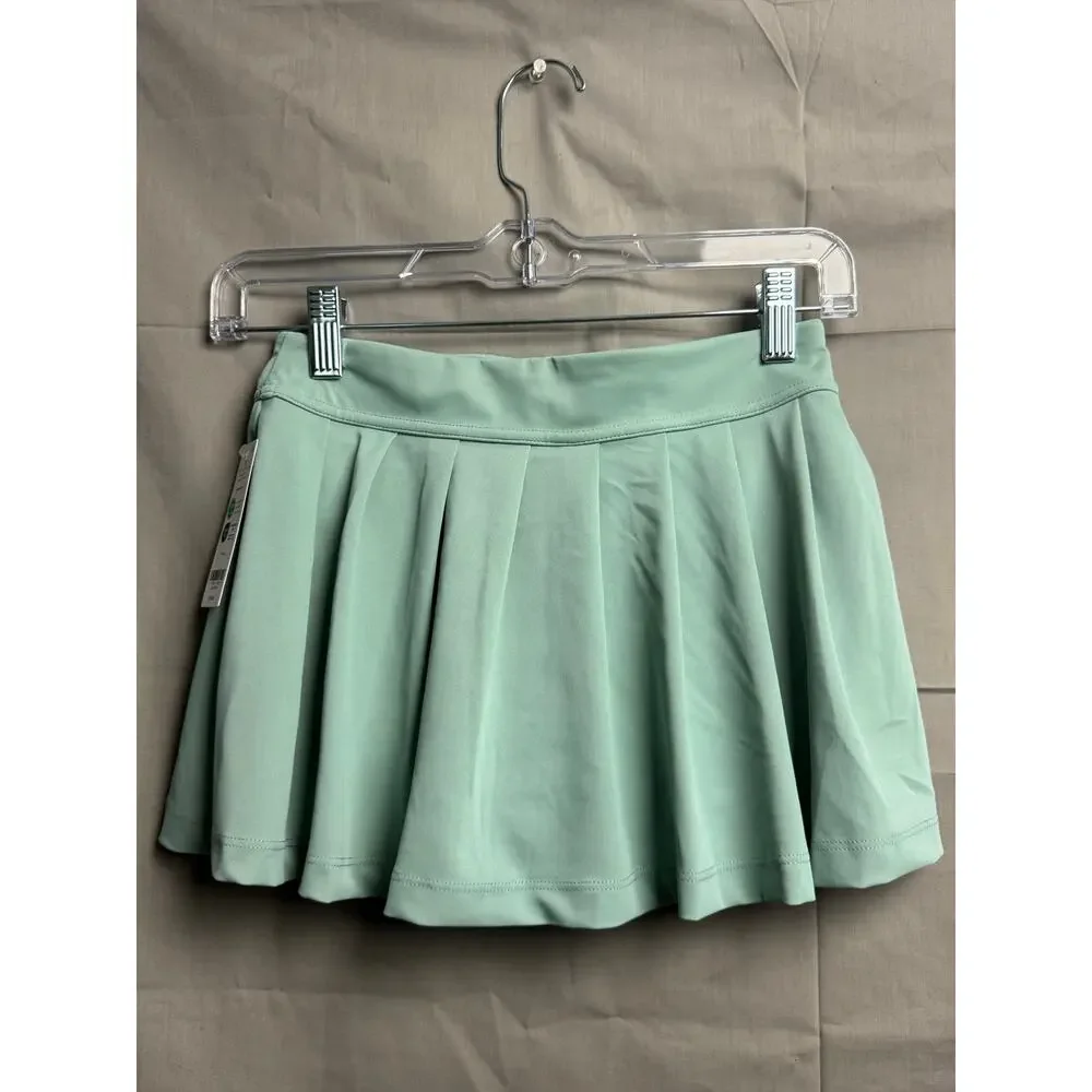 Carter's Girls Green Pleated Skort, Size 10 NWT